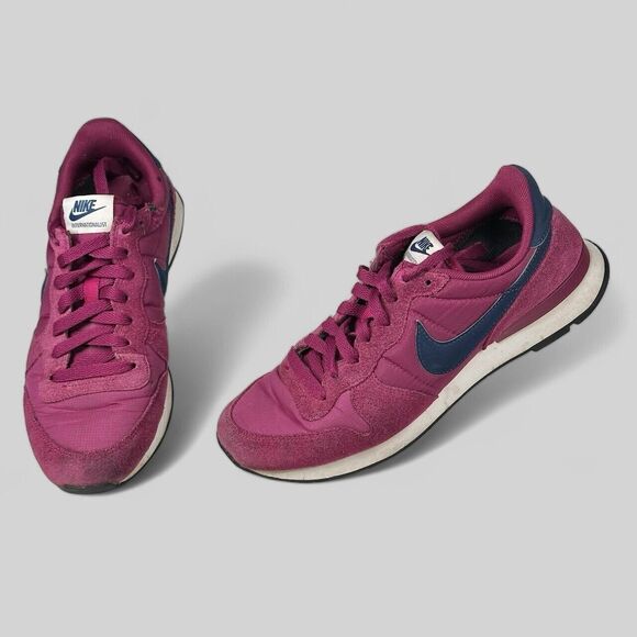 Nike Women's Internationalist Low True Berry/Blue US Size 9.5 - 828407-616 - Picture 1 of 16